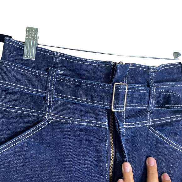 LA VIE REBECCA TAYLOR BELTED HIGH RISE JEAN sz 27 - Picture 5 of 13